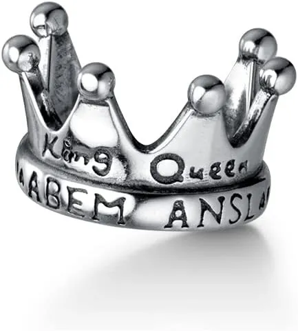 1 Piece Vintage S925 Sterling Silver Queen King Crown Ear Cuff Wrap Earrings Clip On Non Piercing
