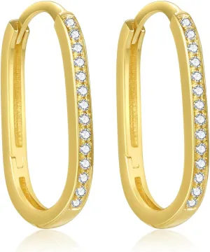14k Solid Gold Diamond Earrings Series,DEF VS~VVS, No fading, No allergies, Non gold-plating,Lab grown Diamond