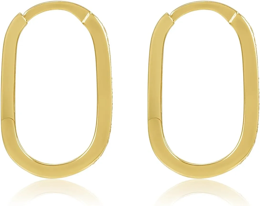 14k Solid Gold Diamond Earrings Series,DEF VS~VVS, No fading, No allergies, Non gold-plating,Lab grown Diamond
