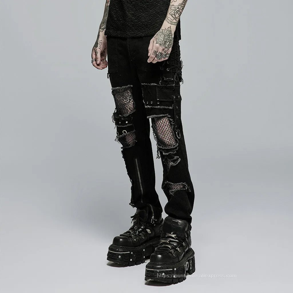 Azathoth Distressed Trousers