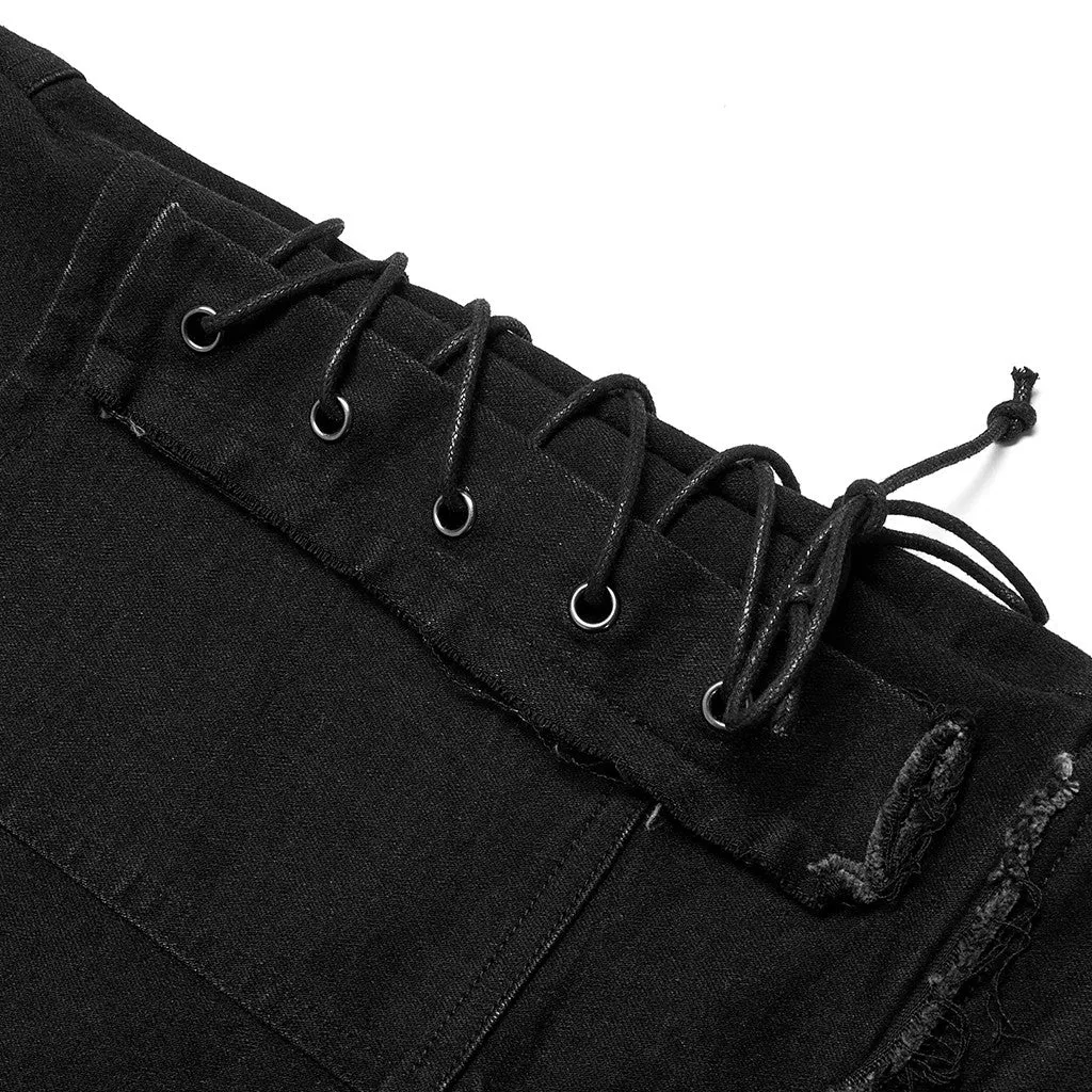 Azathoth Distressed Trousers