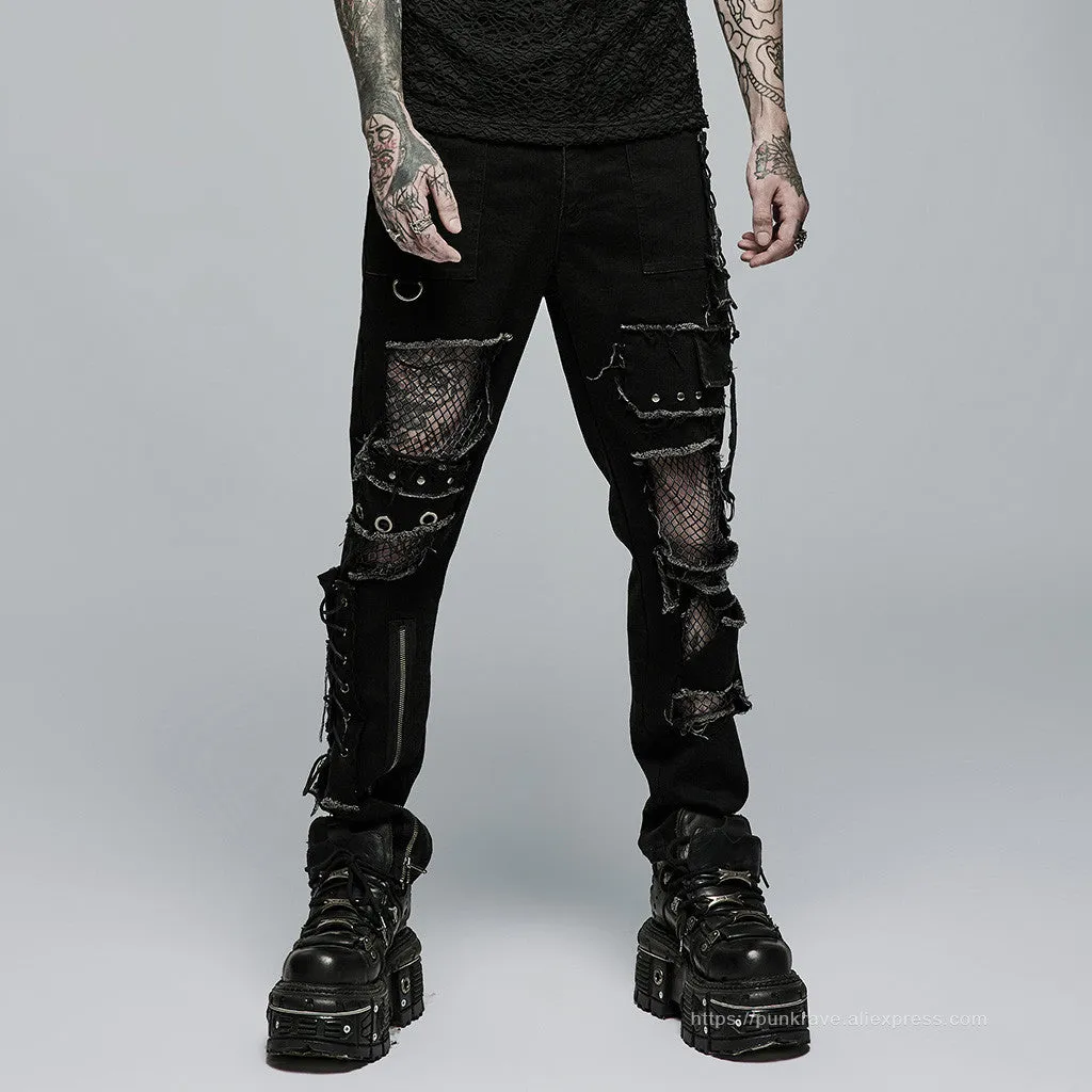 Azathoth Distressed Trousers