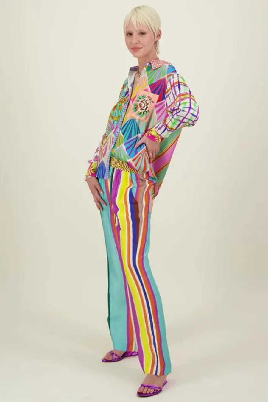 Bailey Straight Leg Track Pant Artisian
