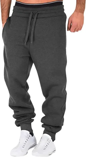 Cargo Pants for Men Big and Tall Casual Cotton Cargo Pants Gym Sweatpants Trousers Mens Long Pant Sweatpants for Men