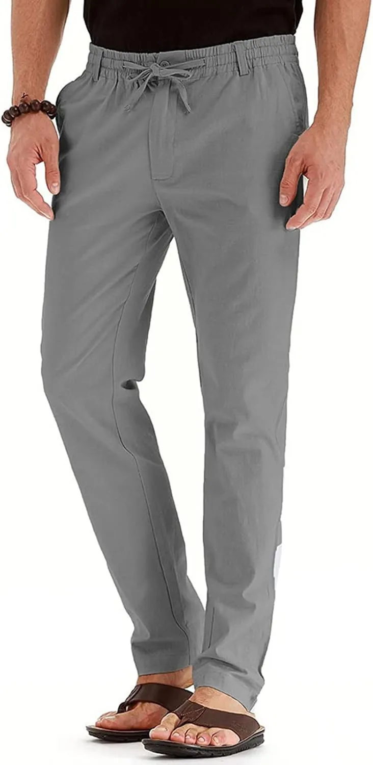 Cargo Pants for Men Relaxed Fit Pants for Men Mens Autumn and Winter High Street Fashion Leisure Loose Sports Running