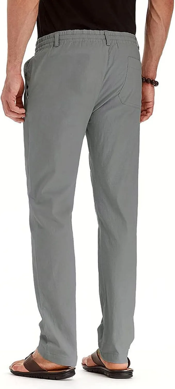 Cargo Pants for Men Relaxed Fit Pants for Men Mens Autumn and Winter High Street Fashion Leisure Loose Sports Running