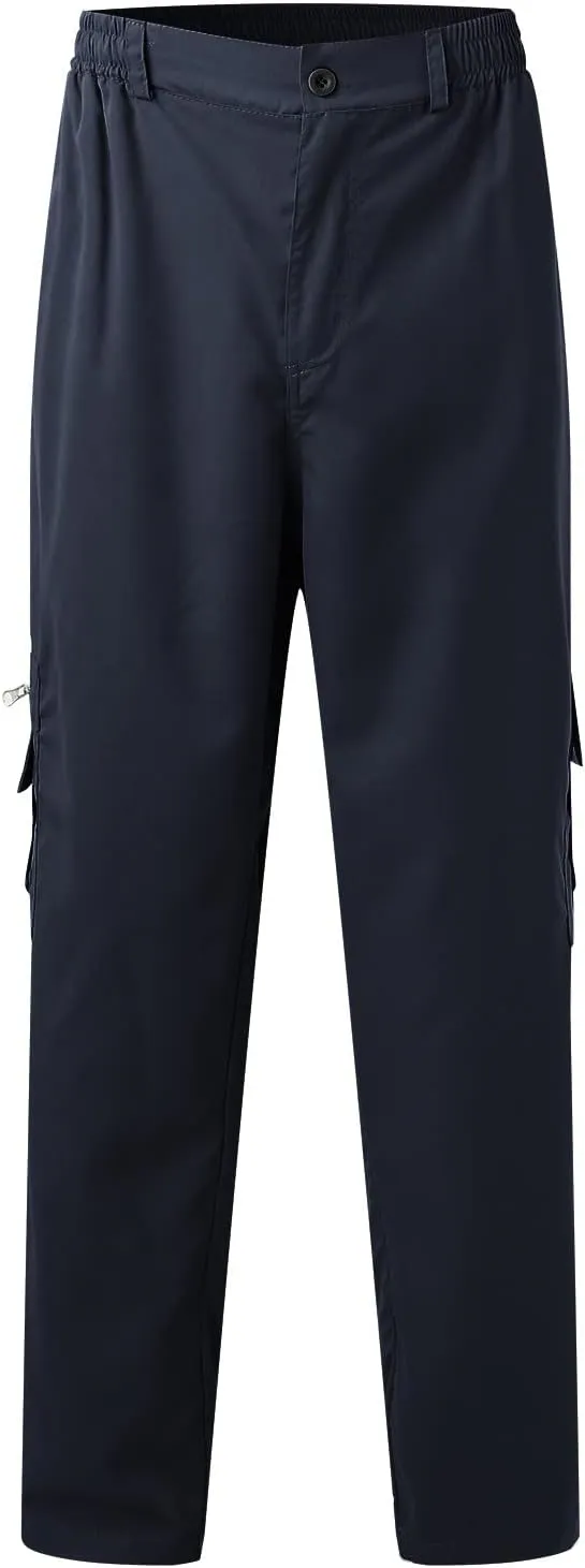 Cargo Pants for Men Relaxed Fit Pants Loose Fit Men's Classic-Fit Expandable-Waist Flat-Front Pant Mens Joggers with