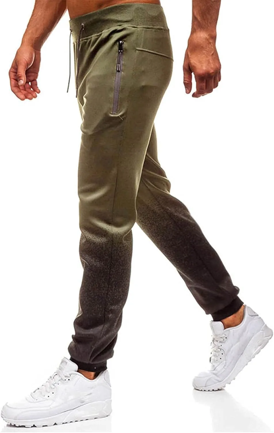 Cargo Sweatpants for Men Athletic Jogger Sports Outdoor Trousers Mens Active Fleece Athletic Sweatpant Basic Running