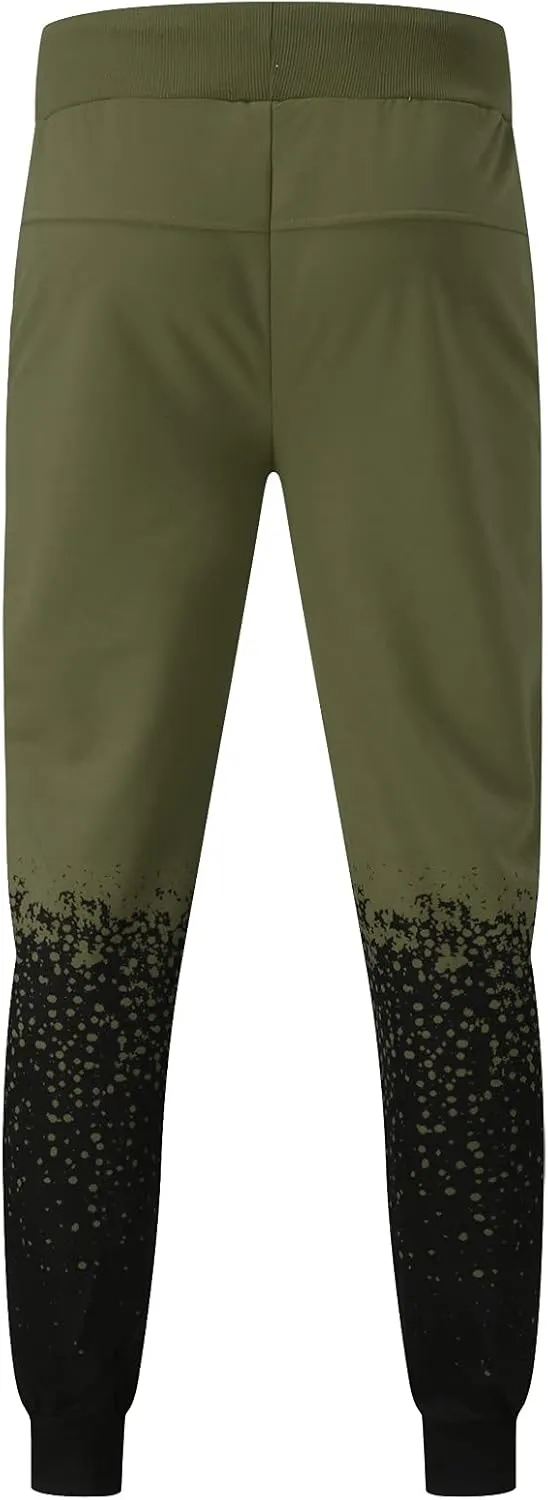 Cargo Sweatpants for Men Athletic Jogger Sports Outdoor Trousers Mens Active Fleece Athletic Sweatpant Basic Running