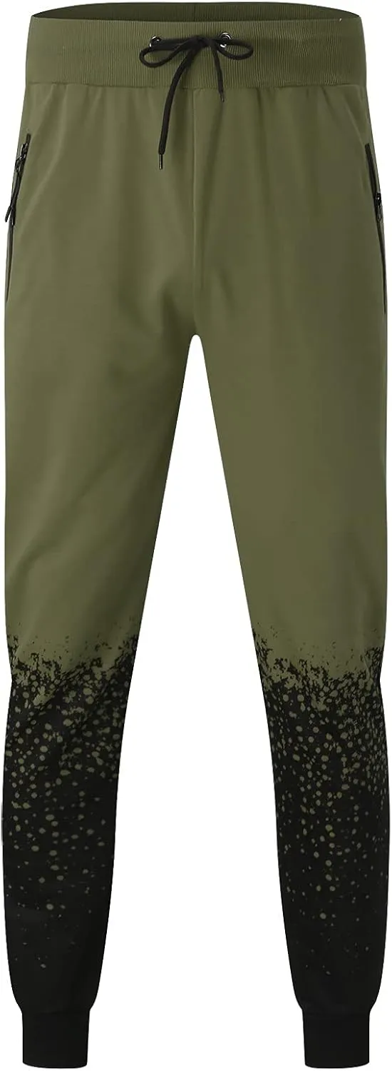 Cargo Sweatpants for Men Athletic Jogger Sports Outdoor Trousers Mens Active Fleece Athletic Sweatpant Basic Running
