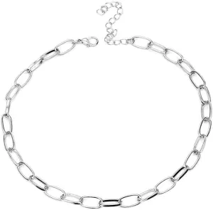 Cathercing Women Choker Necklace Chain Thin Link Necklace for Women Trendy Jewelry Necklaces Chains Punk