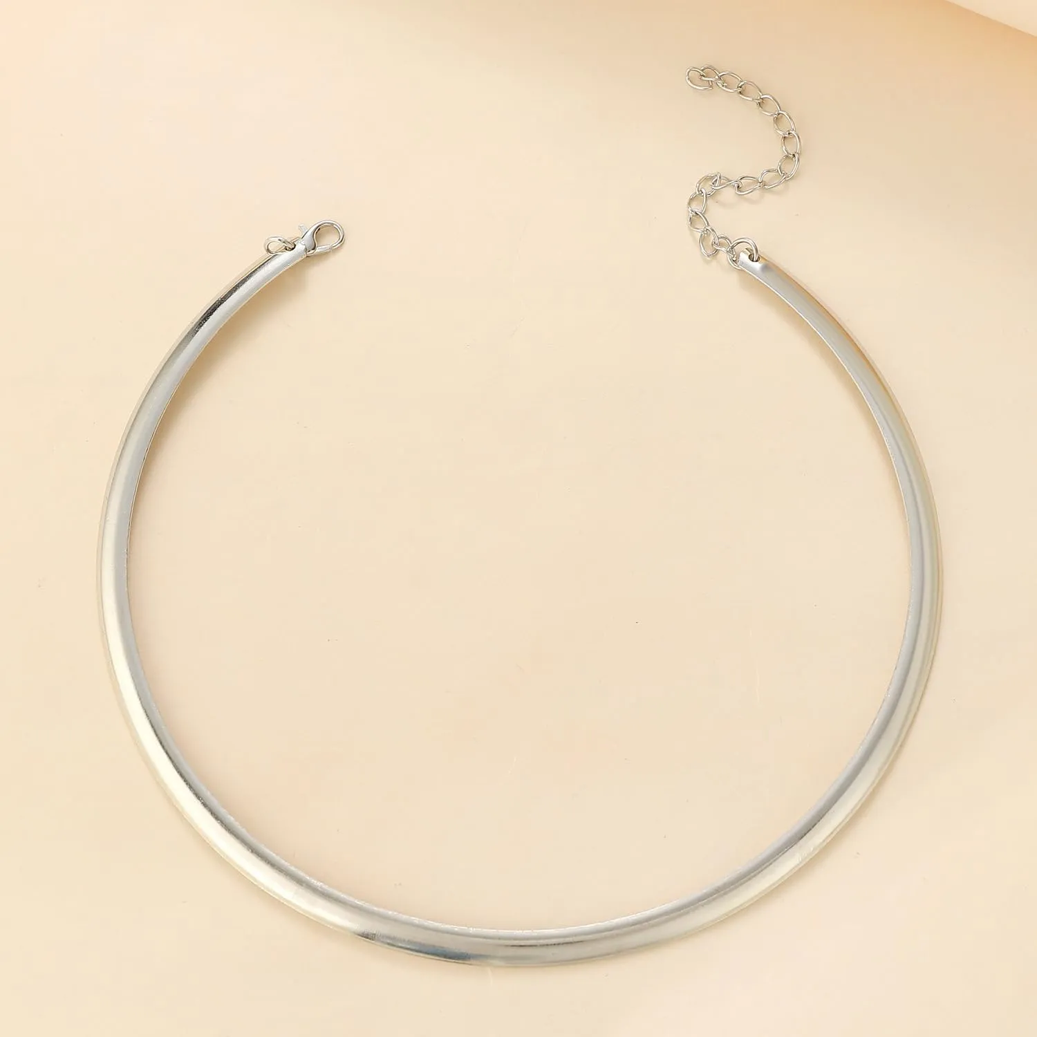 Chunky Gold Silver Necklace Earrings Set for Women, Exaggerated Big Ball Pendant Bead Choker Necklaces Earring Trendy Fashion Holiday Party Statement Jewelry Set