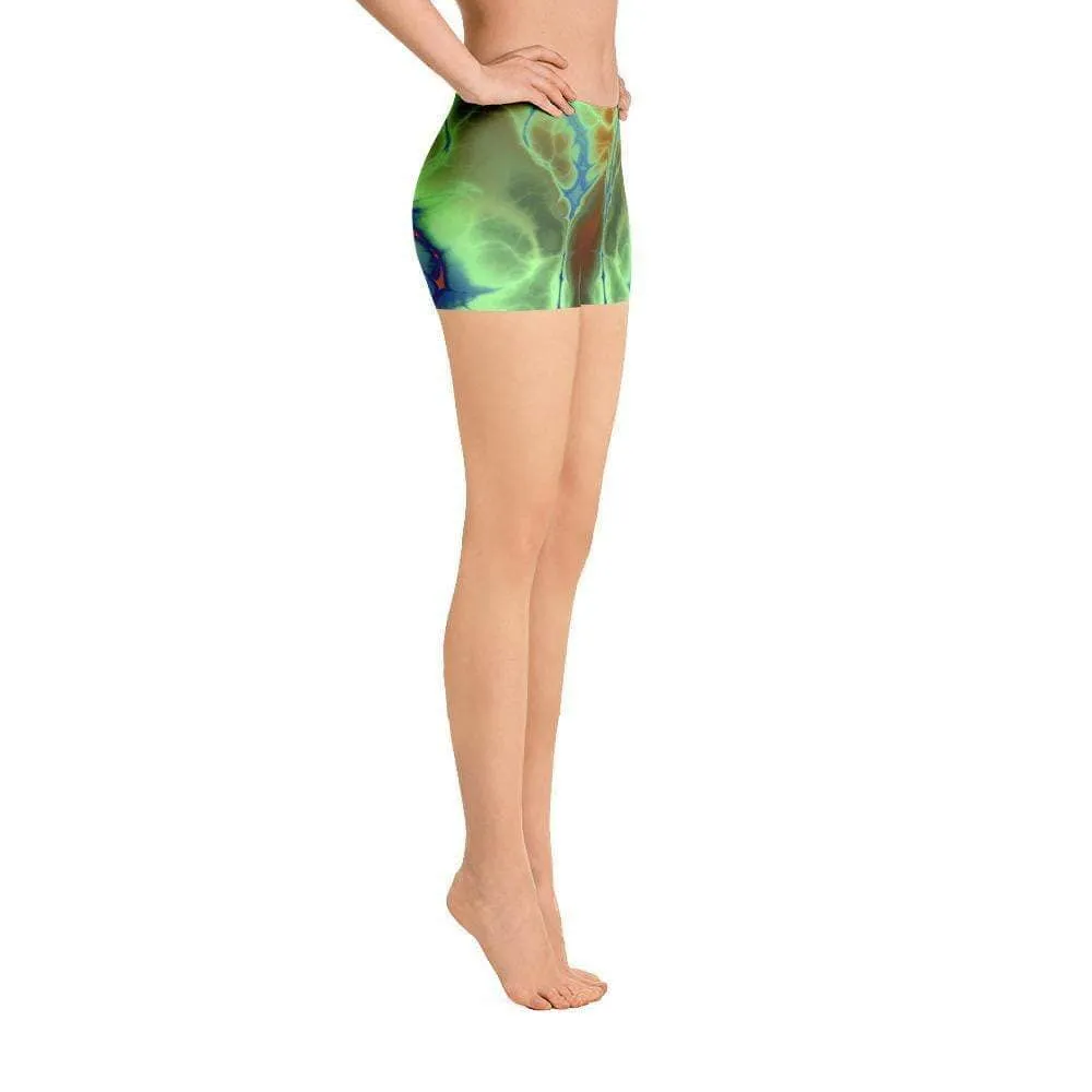 Color Splash ~ Women's Compression Shorts