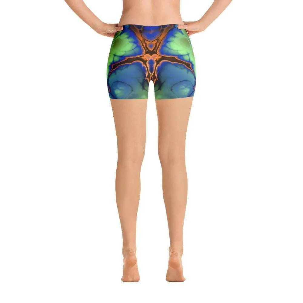 Color Splash ~ Women's Compression Shorts