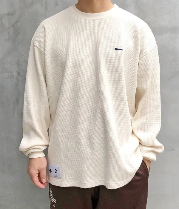 DESCENDANT/GAUFRE WAFFLE LS (OFF WHITE)