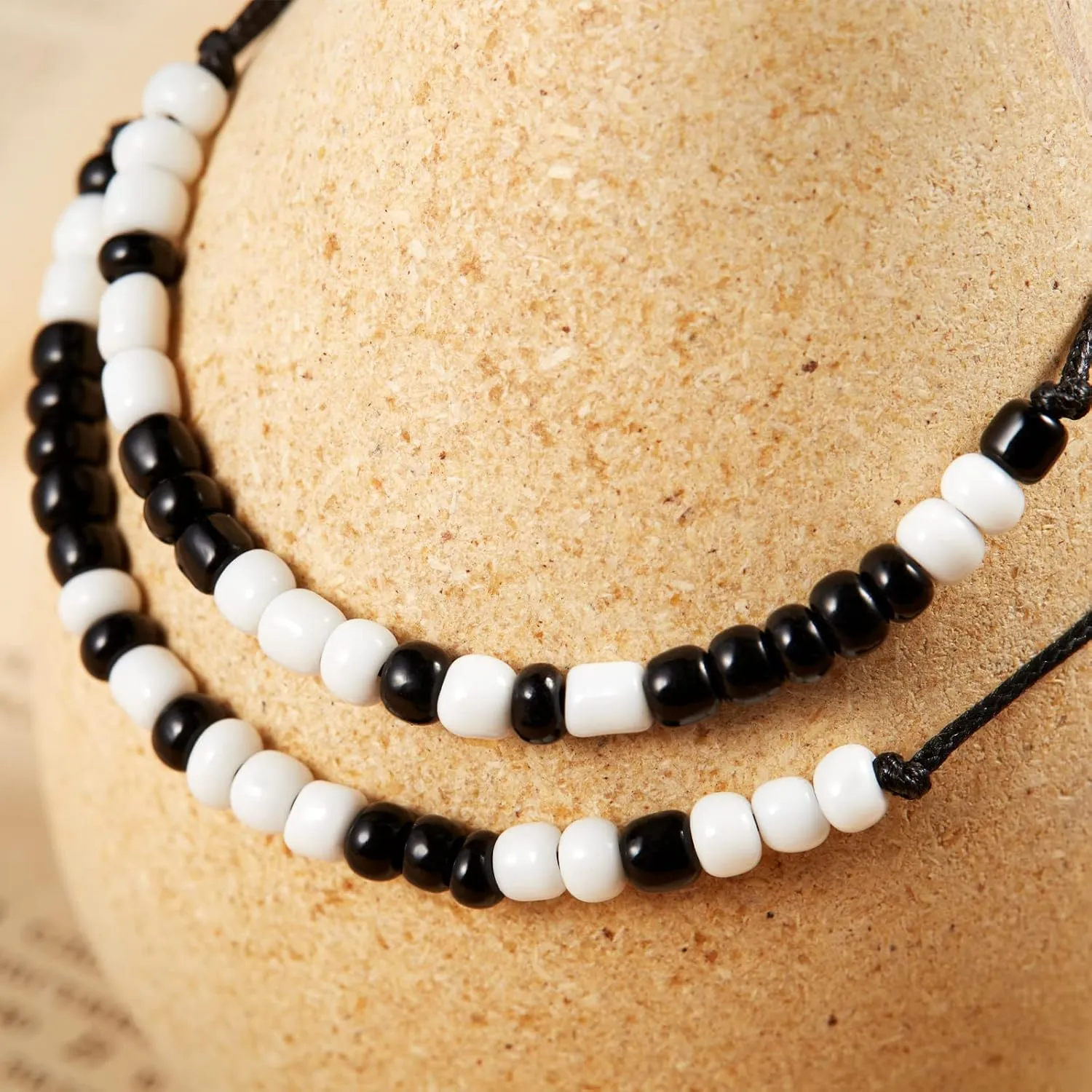 Desimtion Gifts for Boyfriend, Couples Bracelets for Him Girlfriend Her, I Love You Morse Code Bracelet, Long Distance Relationships Matching Bracelets