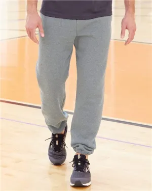 Dri Power Closed Bottom Sweatpants with Pockets - 029HBM