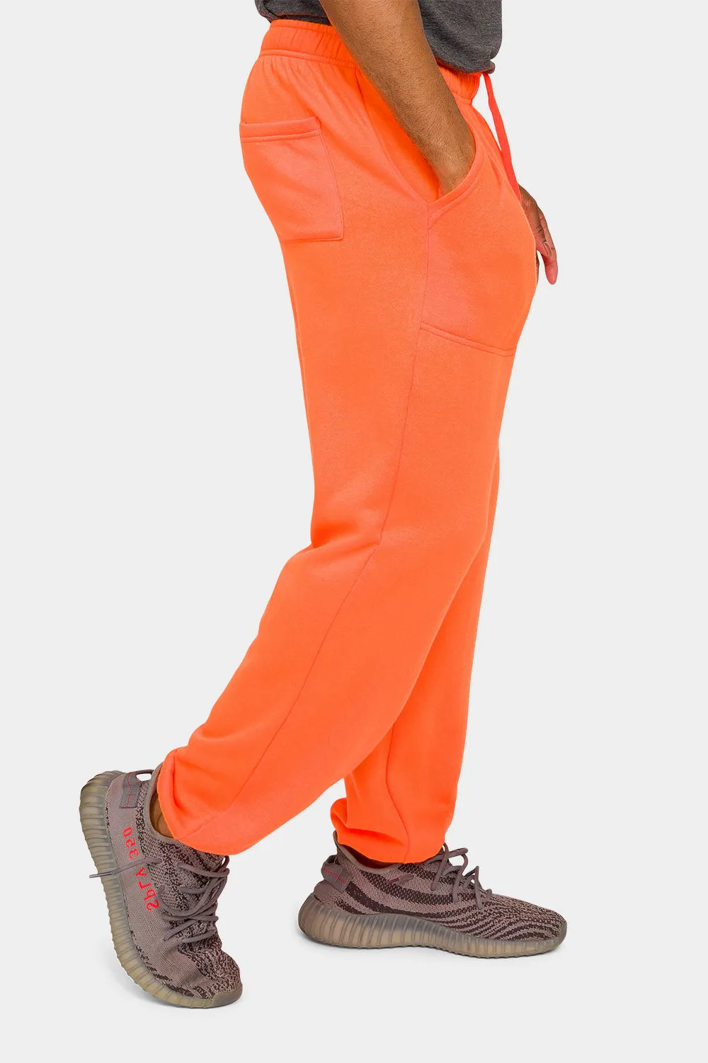 Essential Solid Lightweight Fleece Sweatpants