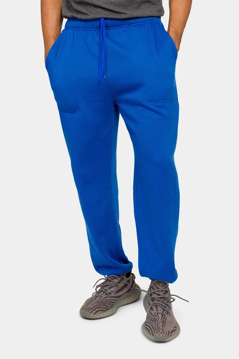 Essential Solid Lightweight Fleece Sweatpants