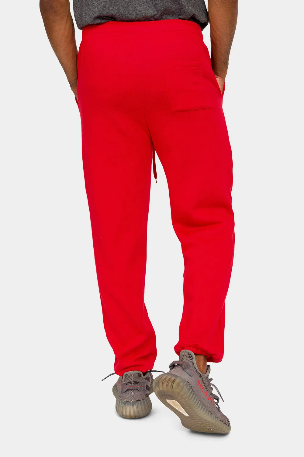 Essential Solid Lightweight Fleece Sweatpants