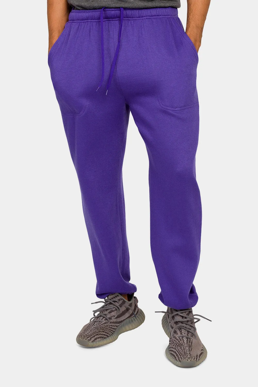 Essential Solid Lightweight Fleece Sweatpants