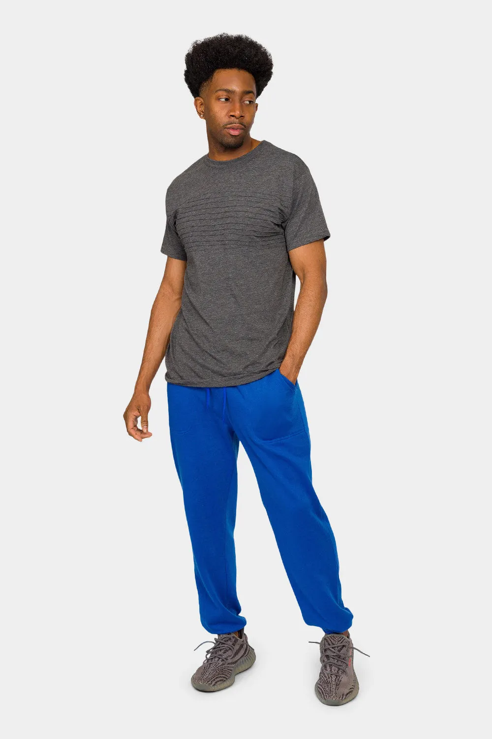 Essential Solid Lightweight Fleece Sweatpants