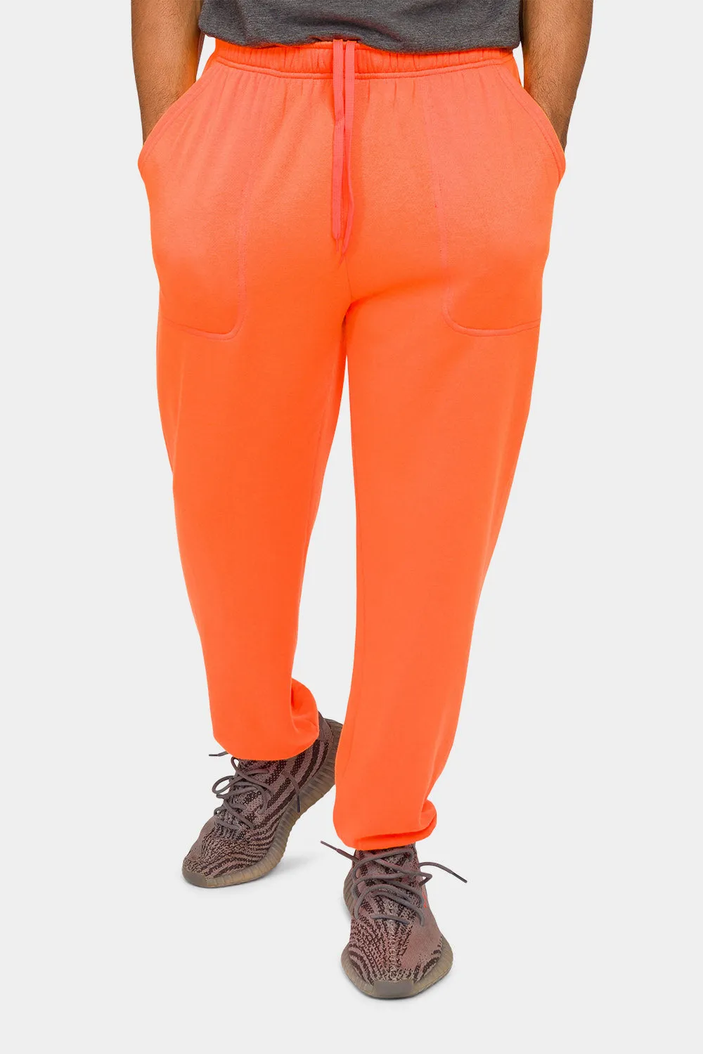 Essential Solid Lightweight Fleece Sweatpants