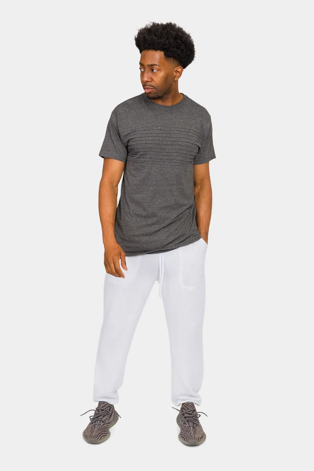 Essential Solid Lightweight Fleece Sweatpants