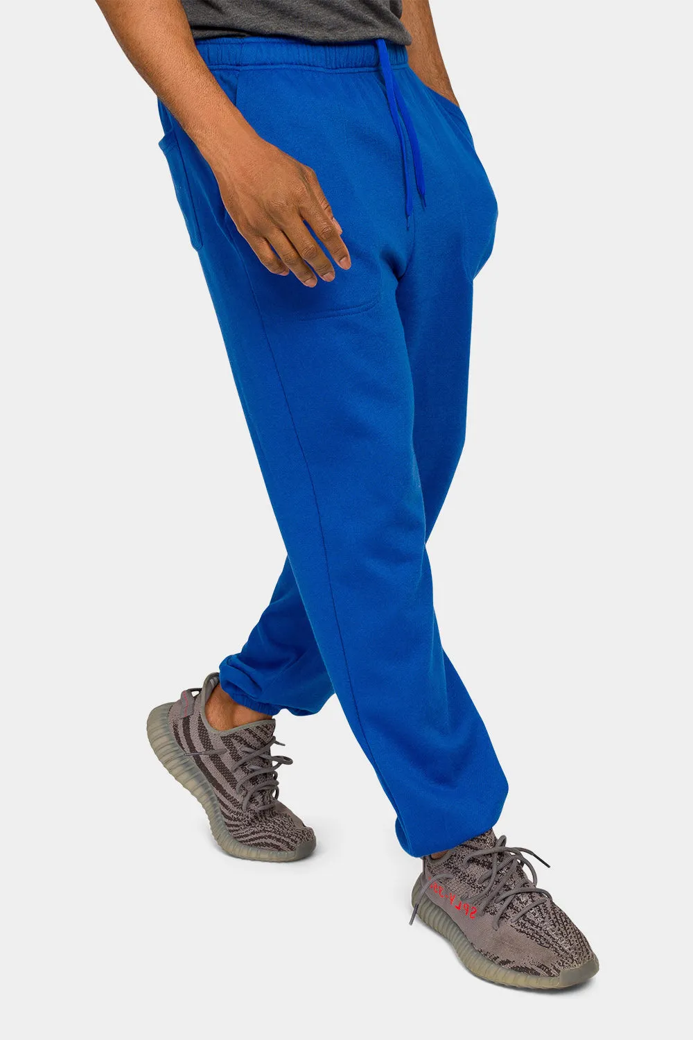 Essential Solid Lightweight Fleece Sweatpants
