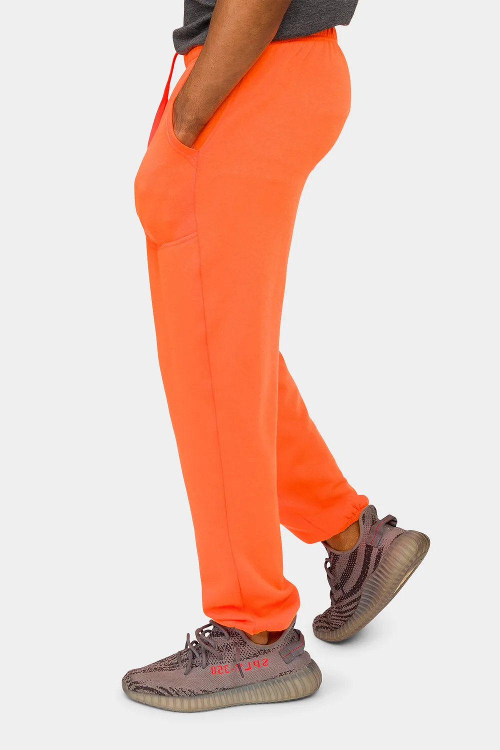 Essential Solid Lightweight Fleece Sweatpants