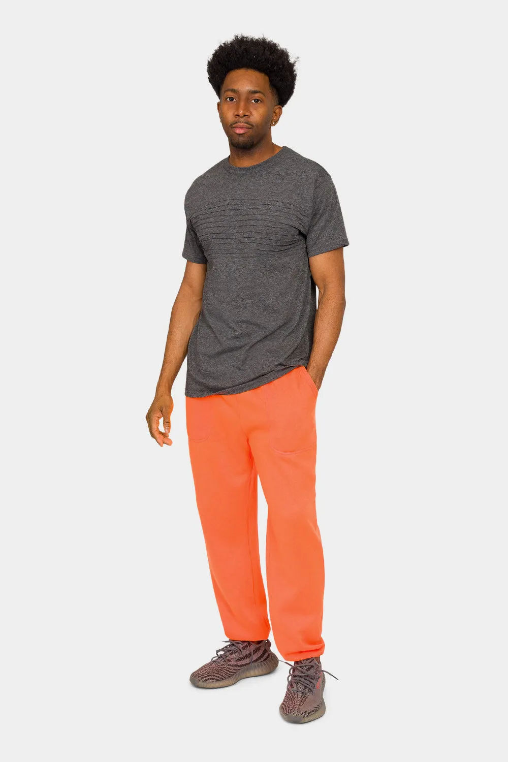 Essential Solid Lightweight Fleece Sweatpants