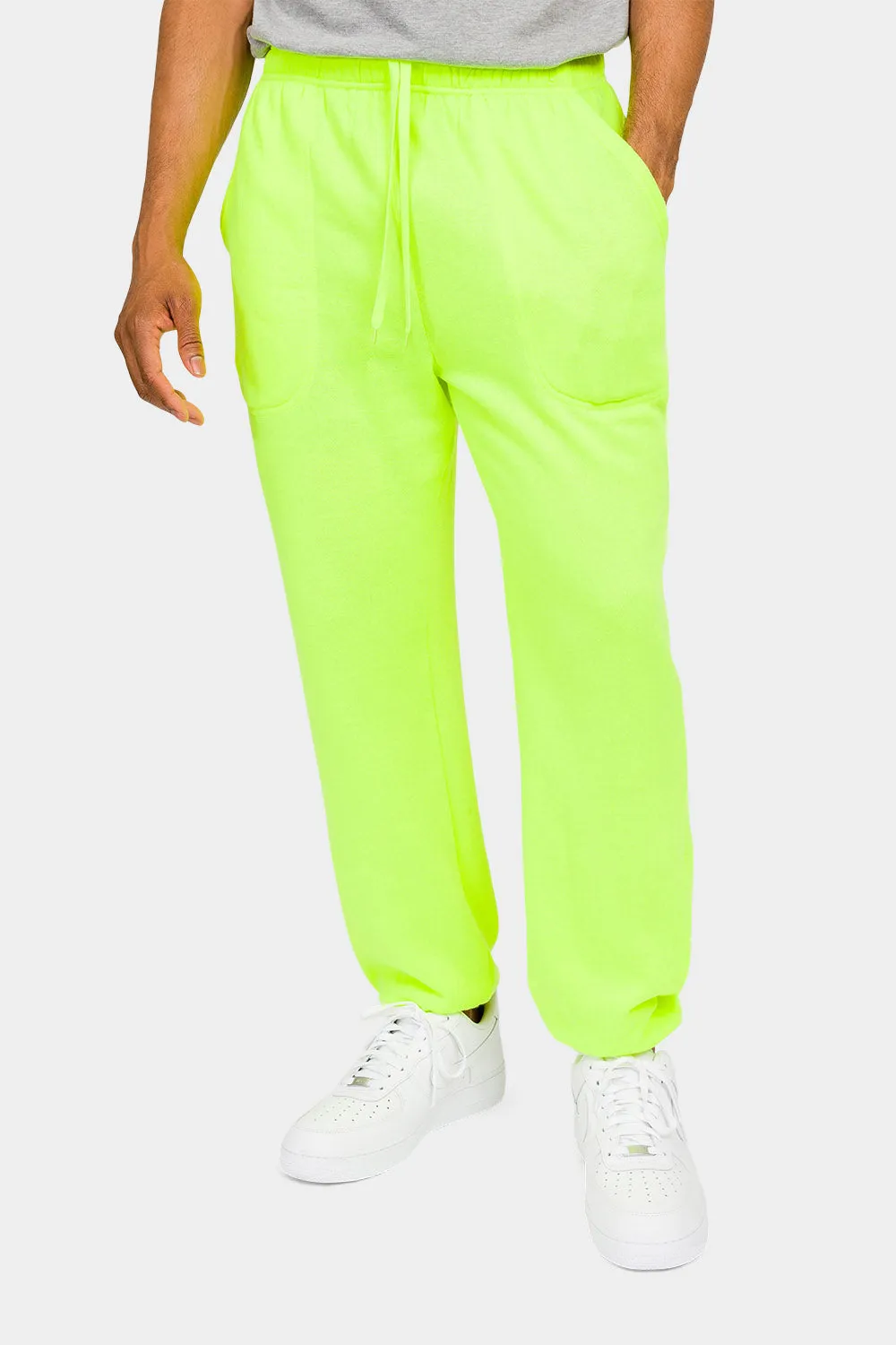Essential Solid Lightweight Fleece Sweatpants