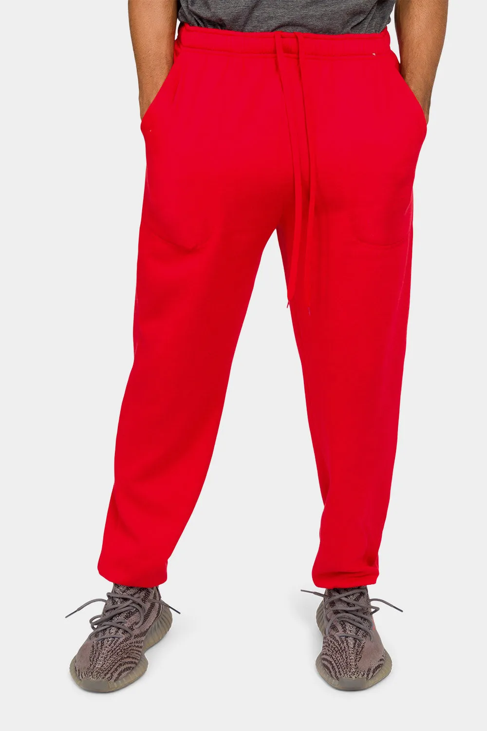 Essential Solid Lightweight Fleece Sweatpants