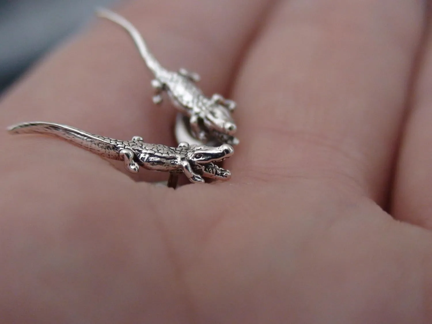 FashionJunkie4Life Sterling Silver Animal Stud Earrings with Butterfly Backs