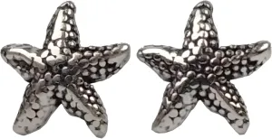 FashionJunkie4Life Sterling Silver Nautical Stud Earrings with Butterfly Backs