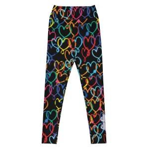 JoJo Siwa Hearts High-Waisted Leggings