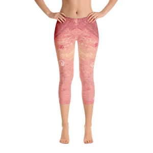 Lotus Sunrise Capri Leggings