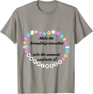 Make the "Happiness" friendship bracelets T-Shirt