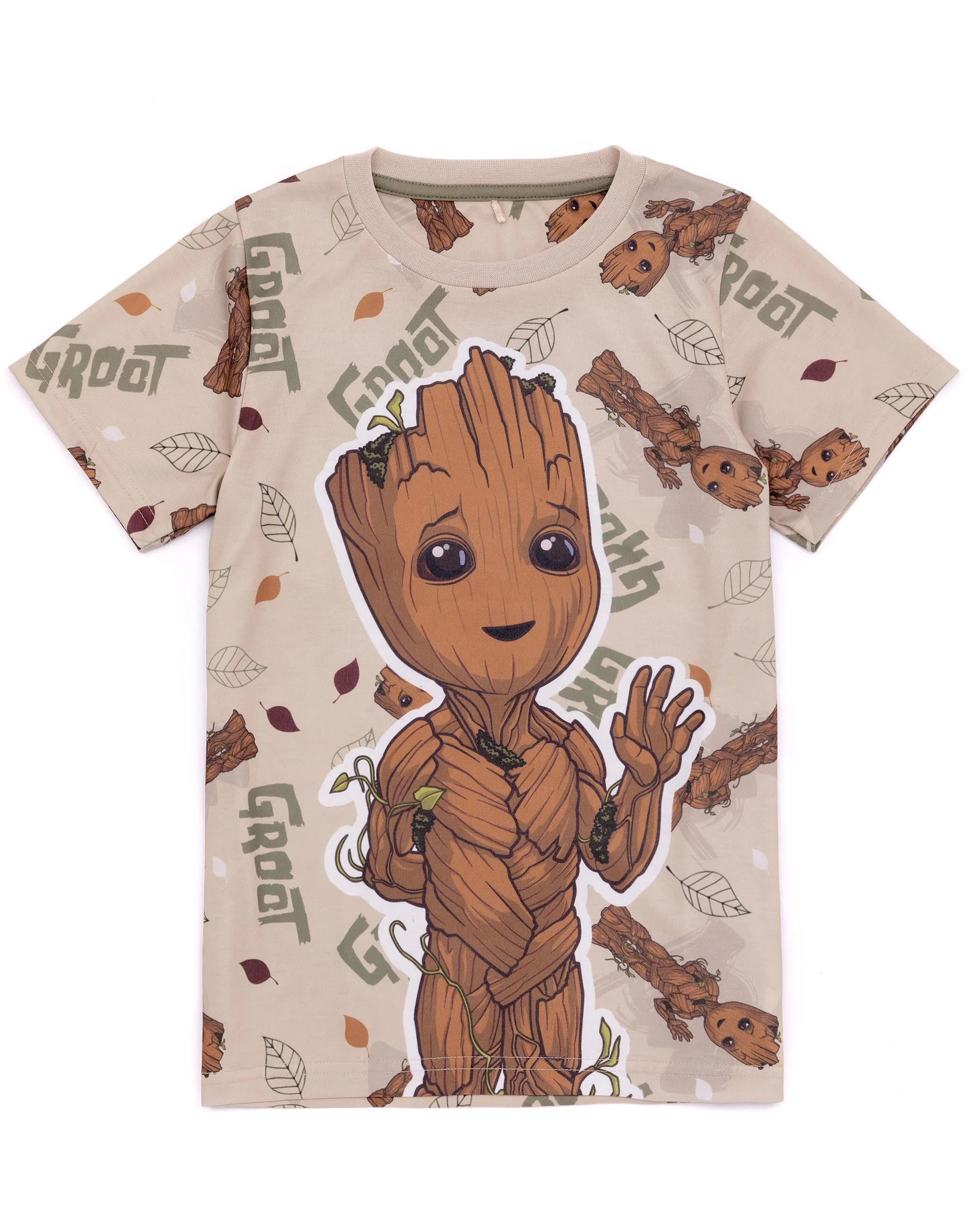 Marvel I Am Groot Boys Kids T-Shirt Trousers Pyjamas