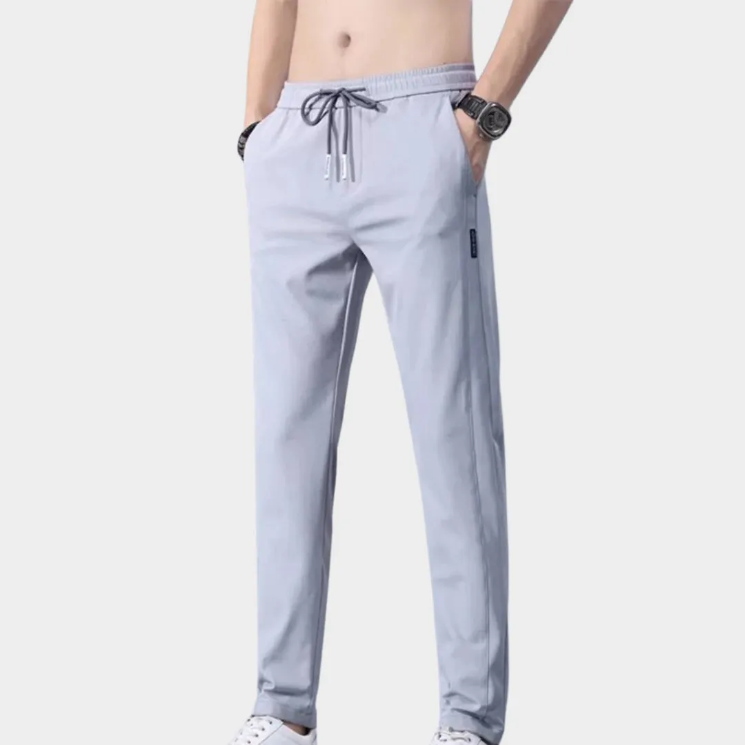 Men's Quick-Dry Trousers - Loose Straight-Leg Fit - Lightweight & Breathable - Multiple Colours