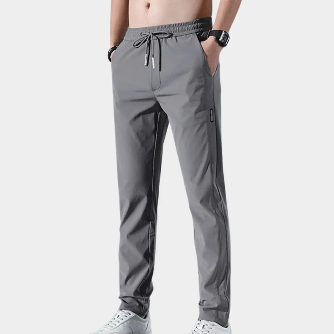 Men's Quick-Dry Trousers - Loose Straight-Leg Fit - Lightweight & Breathable - Multiple Colours