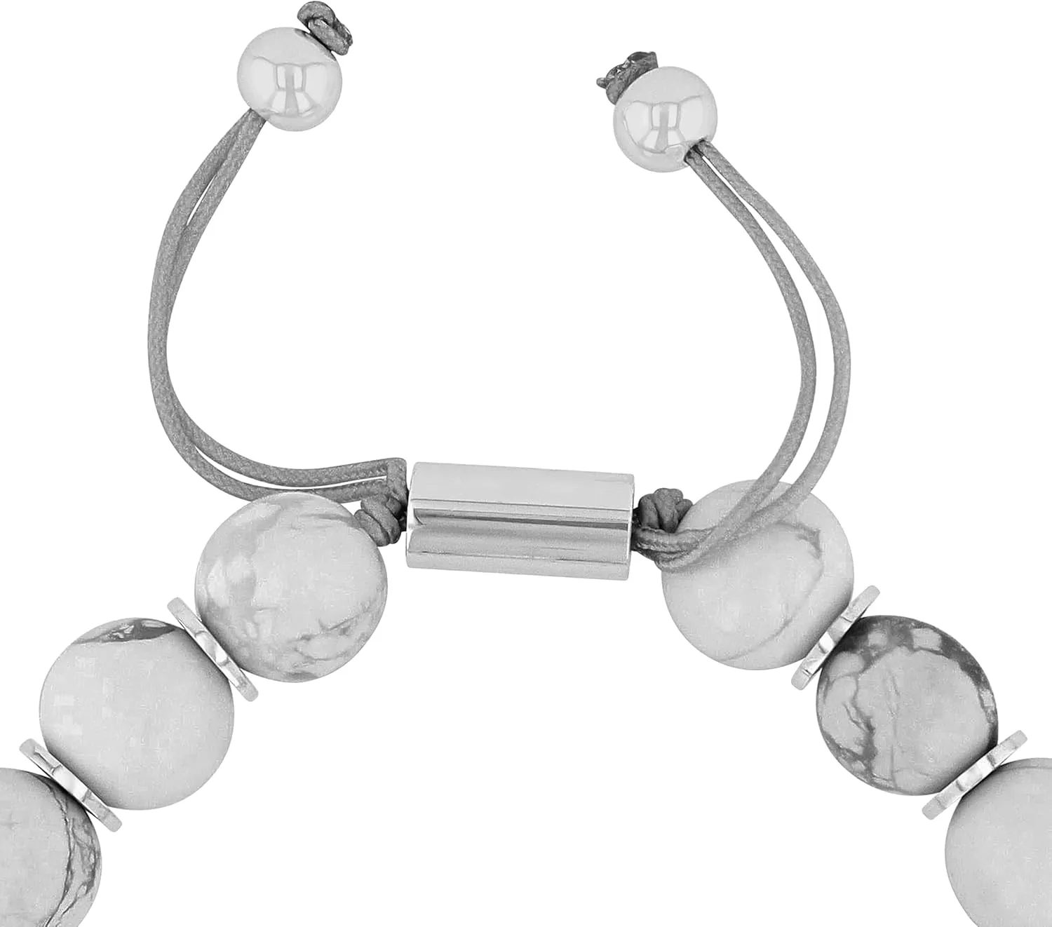 Mens Stainless Steel Bolo Bead Bracelets - Adjustable Hypoallergenic - Choice of Color Styles and Sizes