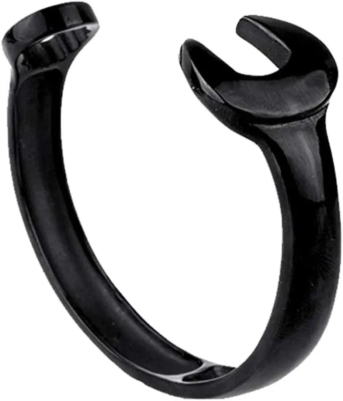 Men's Women's Stainless Steel Wrench Bracelet Spanner Bangle Punk Rock Polished