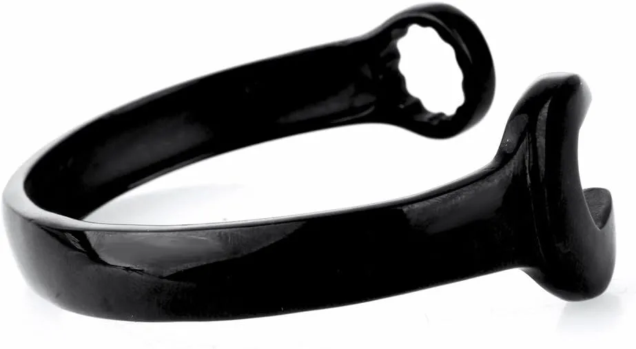 Men's Women's Stainless Steel Wrench Bracelet Spanner Bangle Punk Rock Polished