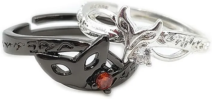 Ren Amamiya Ring Akira Kurusu Cosplay Rings Adjustable Opening Couple Rings