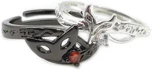 Ren Amamiya Ring Akira Kurusu Cosplay Rings Adjustable Opening Couple Rings