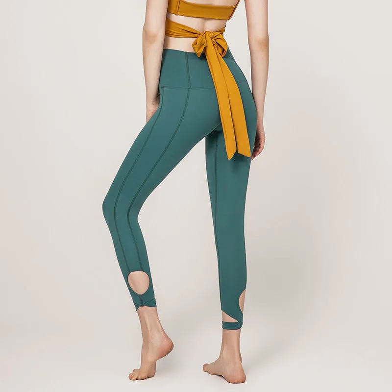 Sexy tight beauty back quick dry web celebrity yoga suit