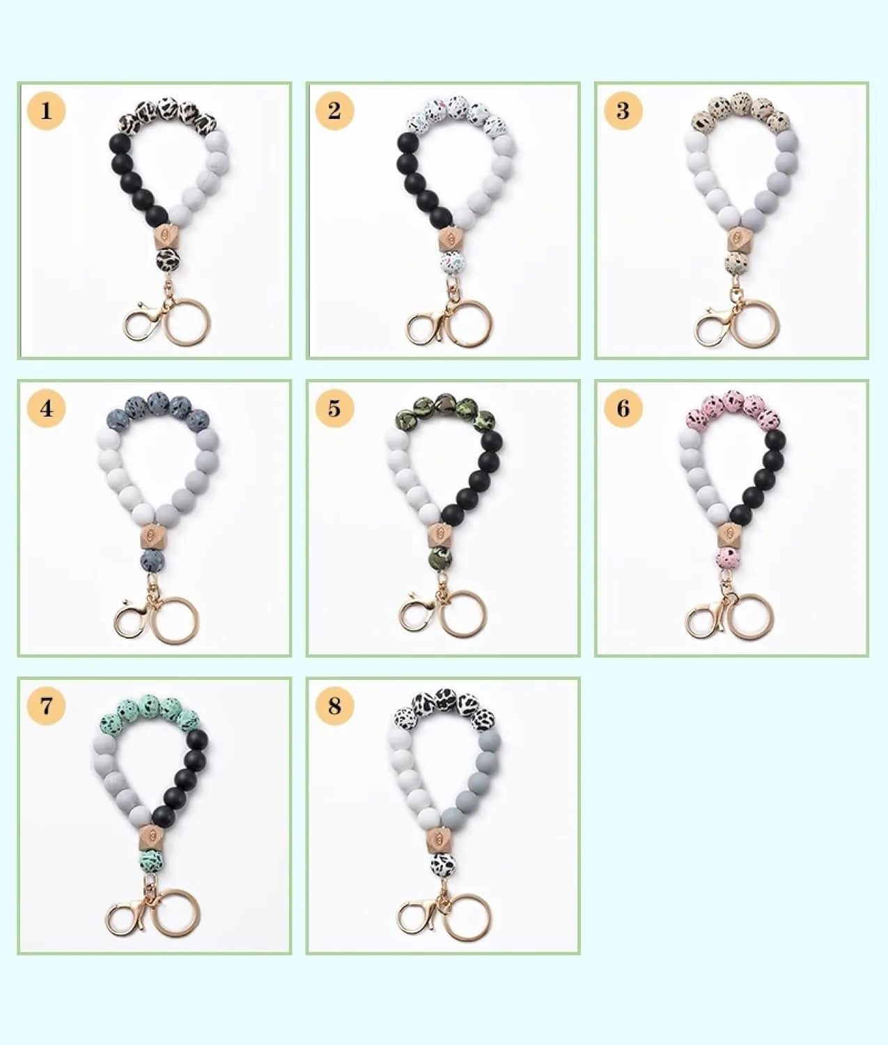 Stacked Bracelet, Metal Bracelet for Men Crystal Black Alloy Adjustable Round Natural Stone Beads for Wedding A Best Friend Bracelet
