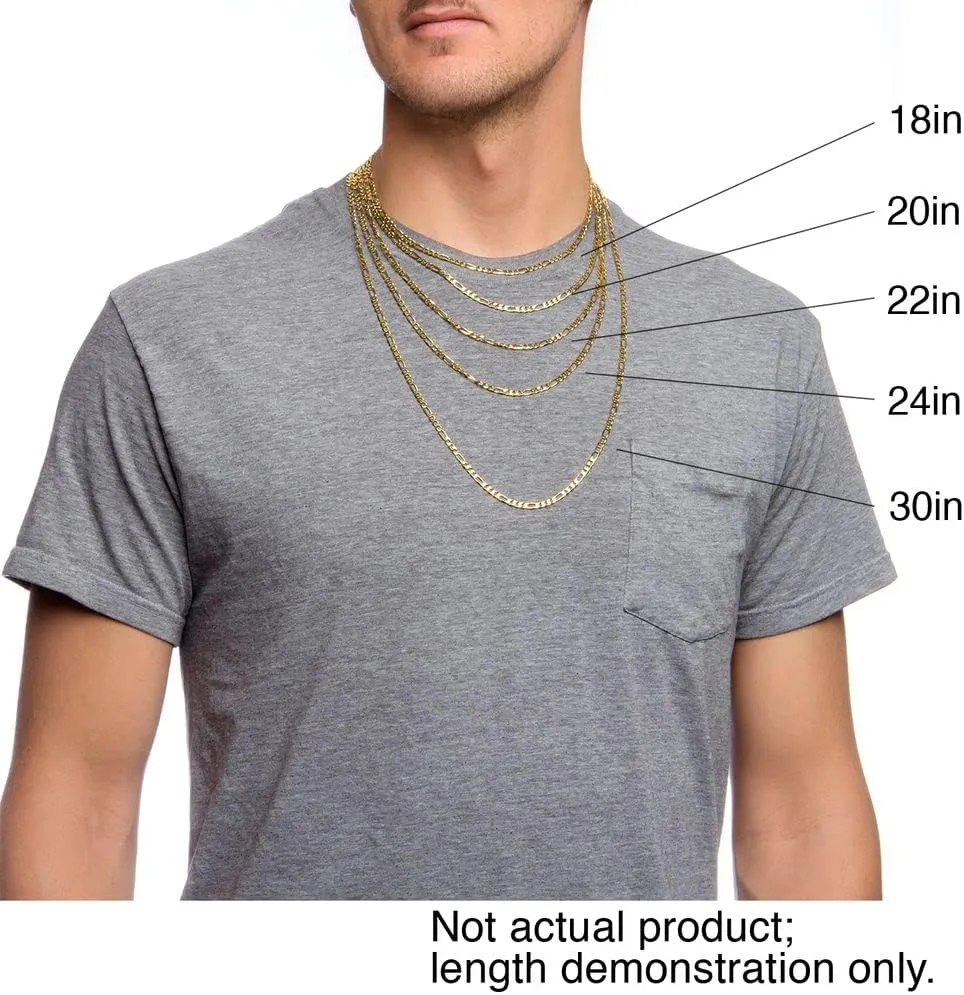 Steeltime Stainless Steel Franco Chain Link   Singapore and Cuban   Rope Double Chain Layered Necklace Stack