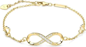 Sterling Silver Infinity Bracelets for Women Silver Bracelet for Women Infinity Bracelet Christmas Bracelets Women Gifts for Wife Mom Daughter